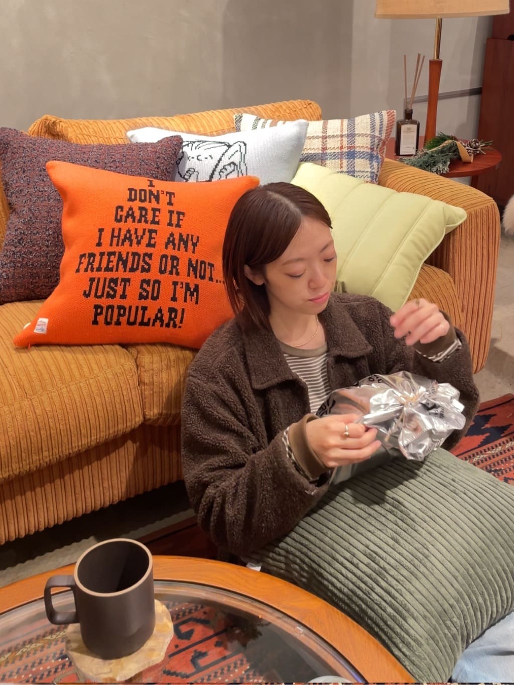 journal standard FurnitureのACME クッションカバー CUSHION COVER 45x45【AC-08】(カバーのみ)を使ったコーディネートを紹介します。｜Rakuten Fashion(楽天ファッション／旧楽天ブランドアベニュー)5020560