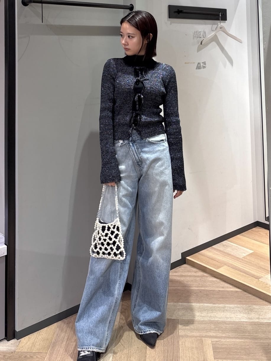セール】FRONT RIBBON ニットトップス（ニット/セーター）｜MOUSSY（マウジー）のファッション通販 - ZOZOTOWN