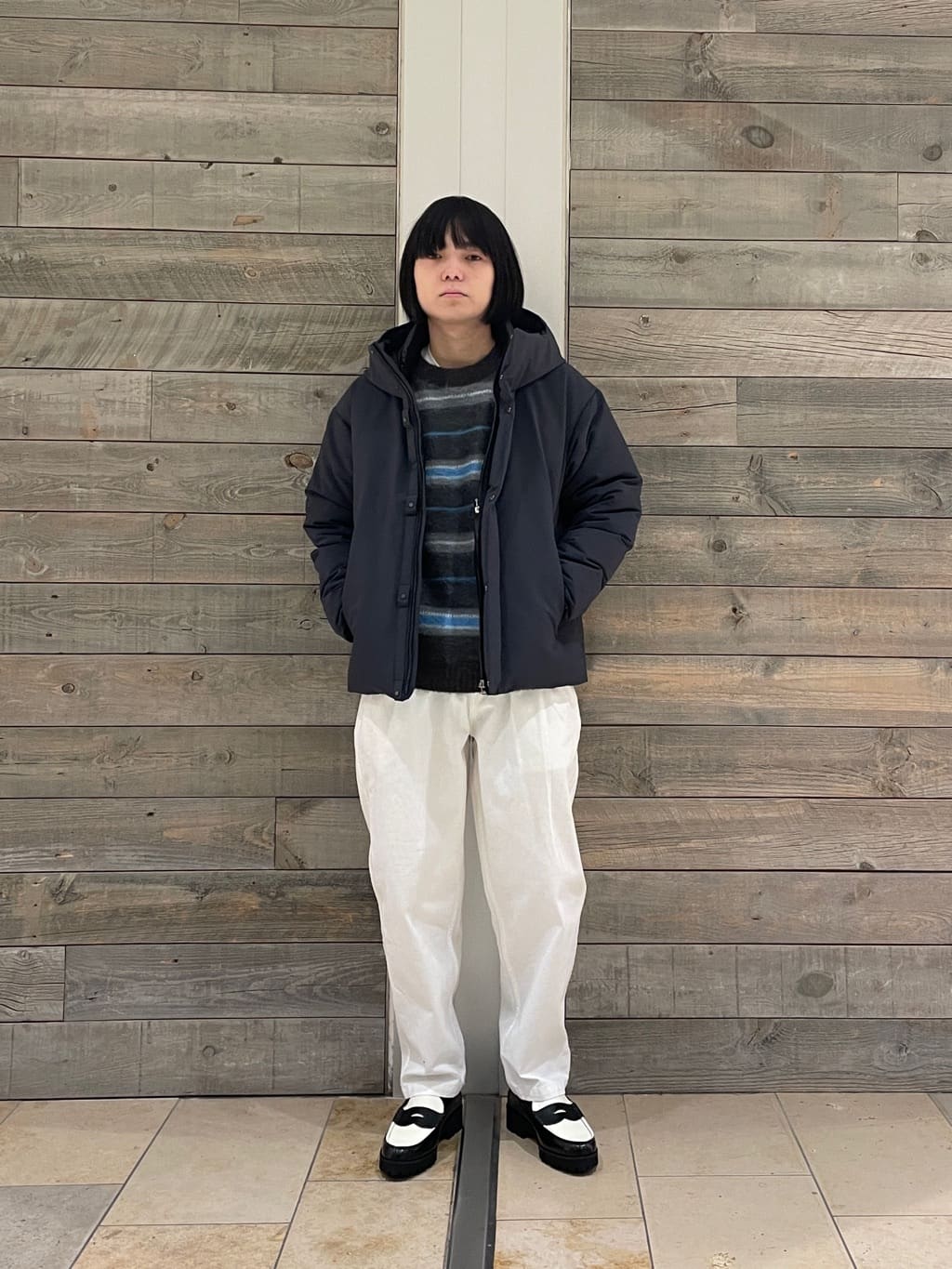 BEAUTY&YOUTH小松マテーレリラックスフードダウンジャケット700FP