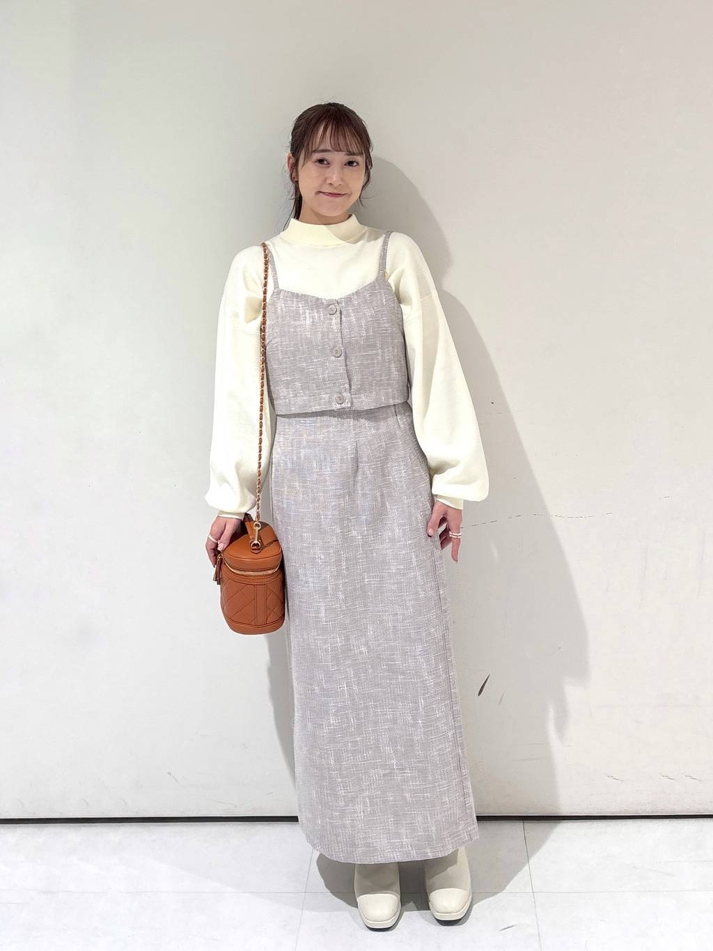 mysty womanの【上西星来さん着用アイテム】ニットストームショートブーツを使ったコーディネートを紹介します。｜Rakuten Fashion(楽天ファッション／旧楽天ブランドアベニュー)5029986