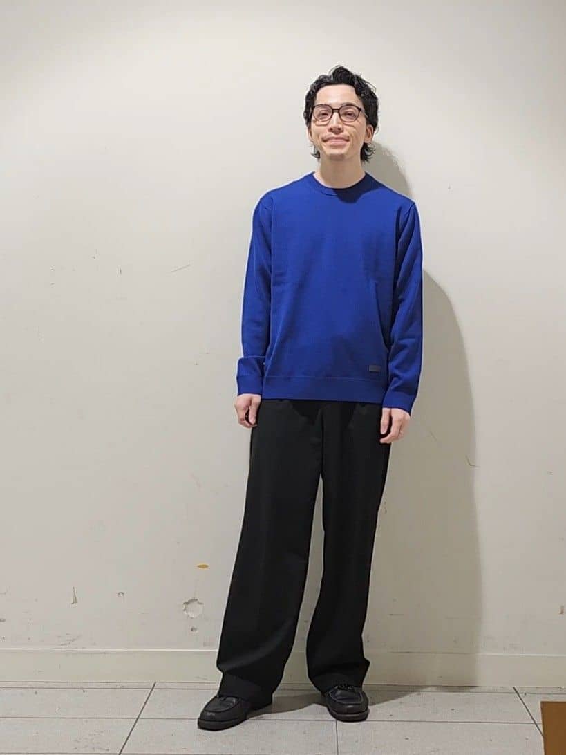 TAKEO KIKUCHIの【アンチピリング】クルーネック ニットを使ったコーディネートを紹介します。｜Rakuten Fashion(楽天ファッション／旧楽天ブランドアベニュー)5031280