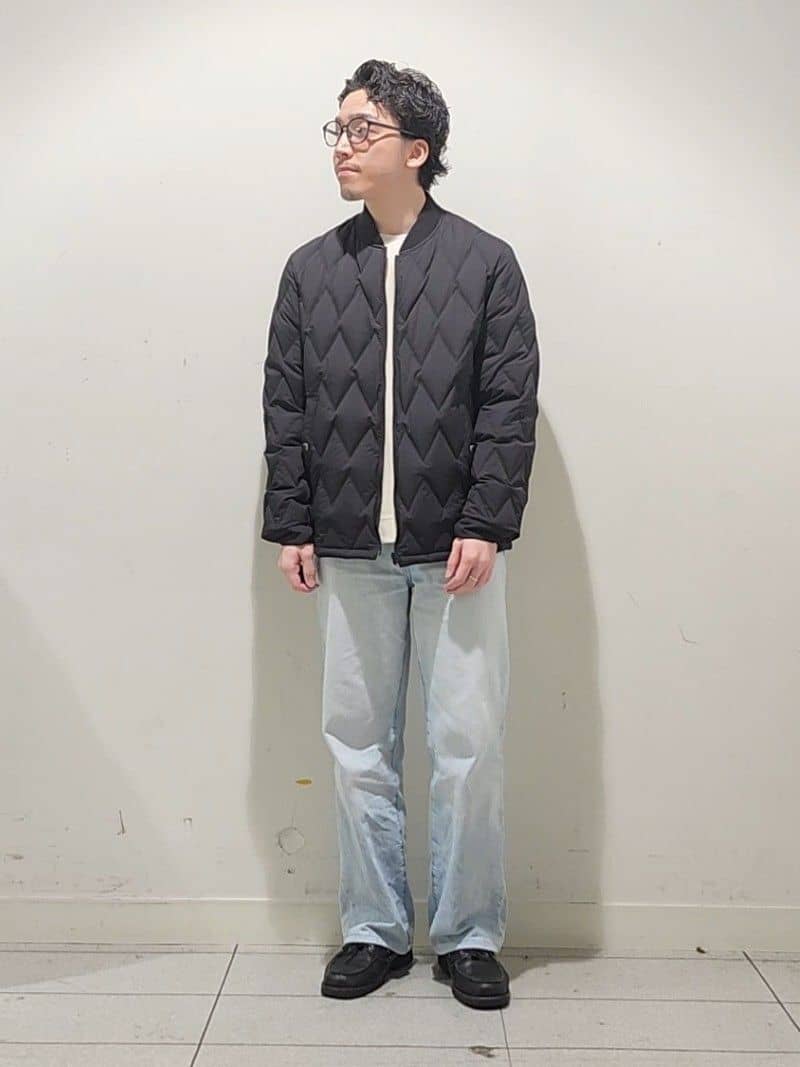 TAKEO KIKUCHIの【軽量アウター】エレクティブ キルト ブルゾンを使ったコーディネートを紹介します。｜Rakuten Fashion(楽天ファッション／旧楽天ブランドアベニュー)5031293