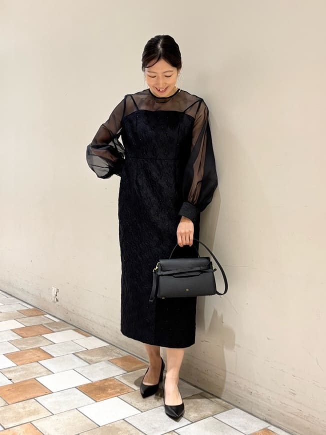 UNITED ARROWS LTD. OUTLET | ツートーン ジャガード ワンピース