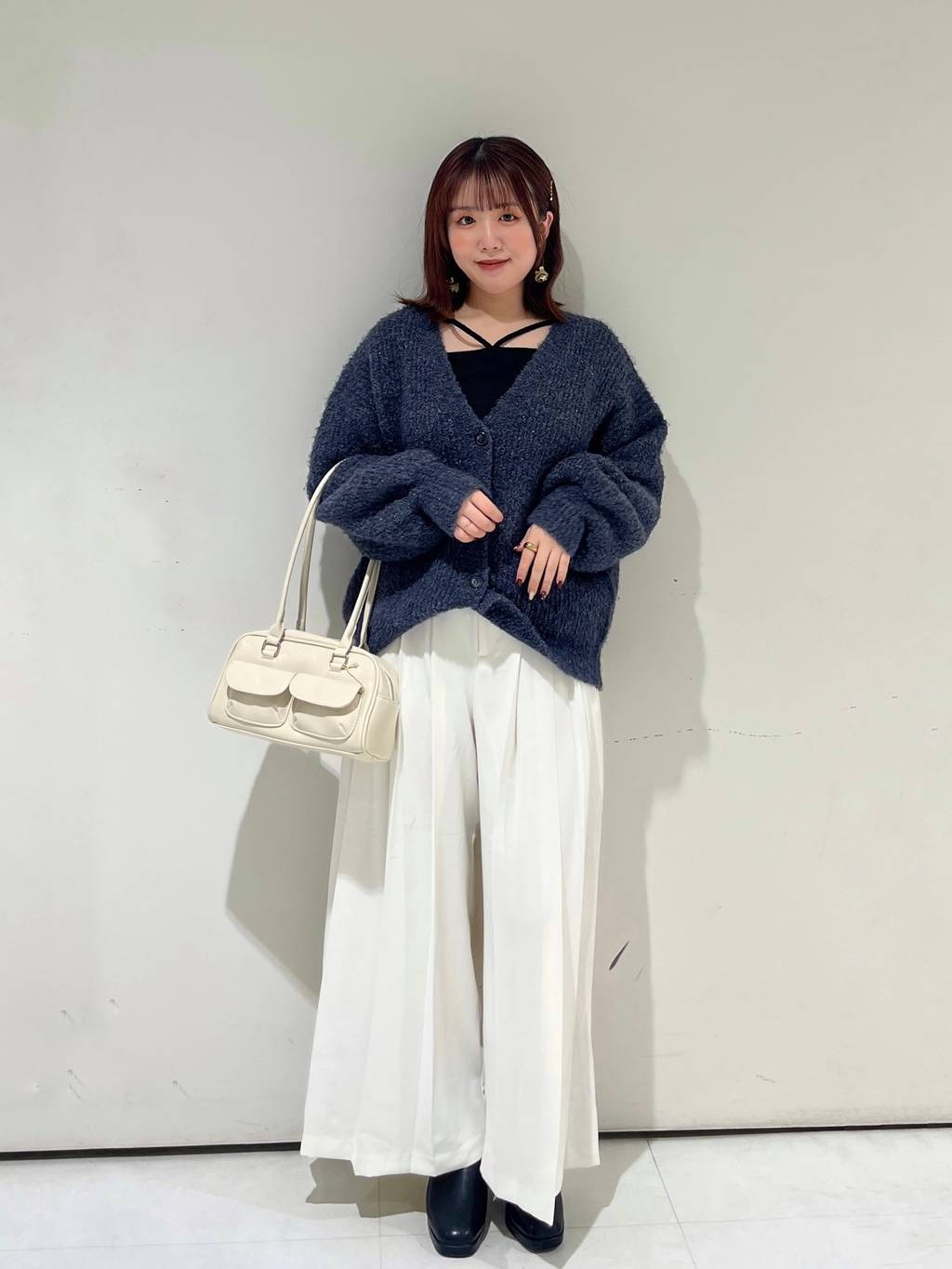mysty womanの【上西星来さん着用アイテム】ニットストームショートブーツを使ったコーディネートを紹介します。｜Rakuten Fashion(楽天ファッション／旧楽天ブランドアベニュー)5037550