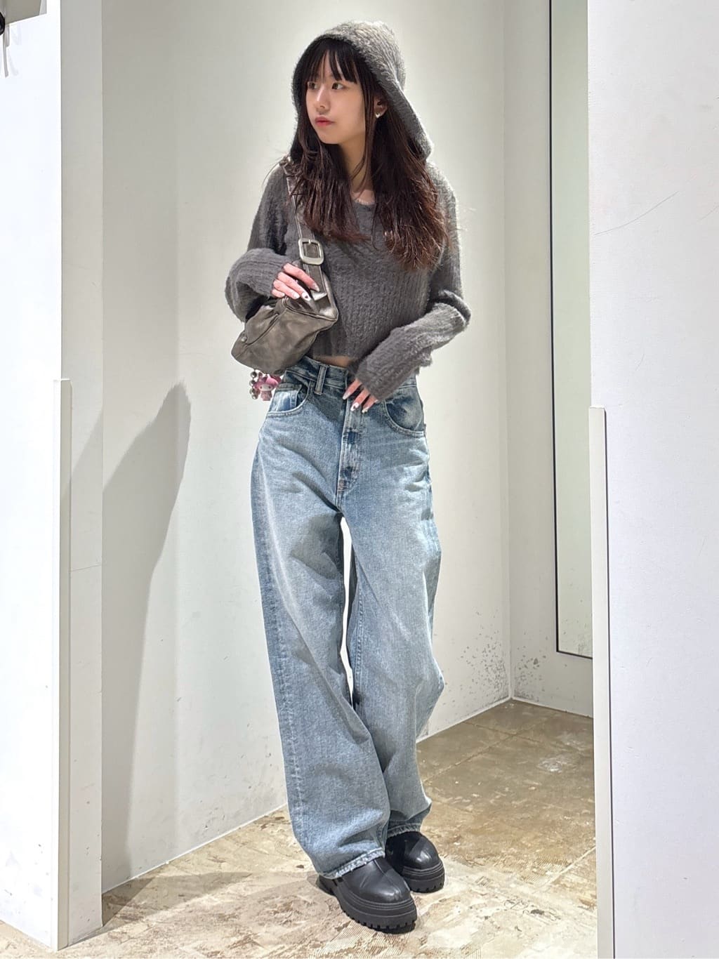 AZUL by moussyのB-HEAT2WAYウォッシャブルロングコートを使った