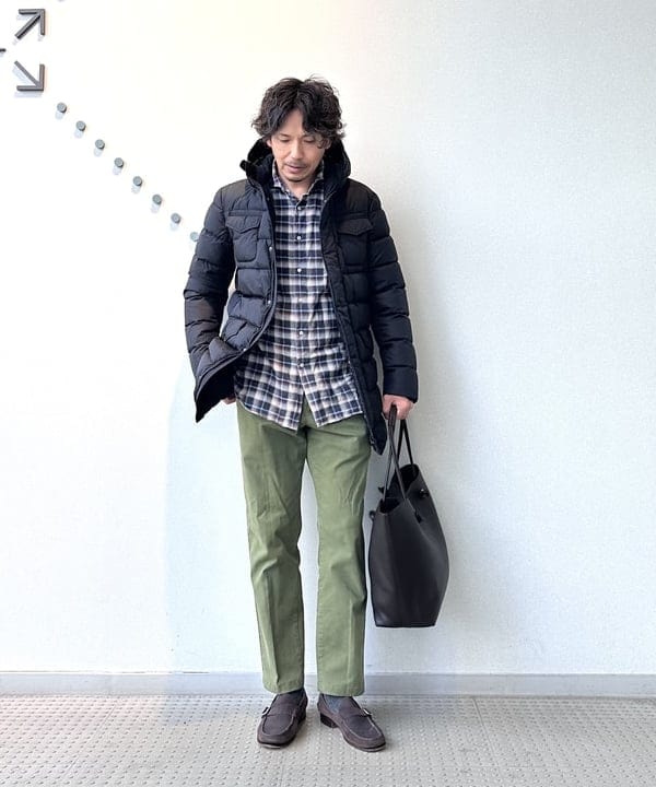 BEAMS MENのHERNO / POLAR TECH 4ポケットフードダウンジャケットを 