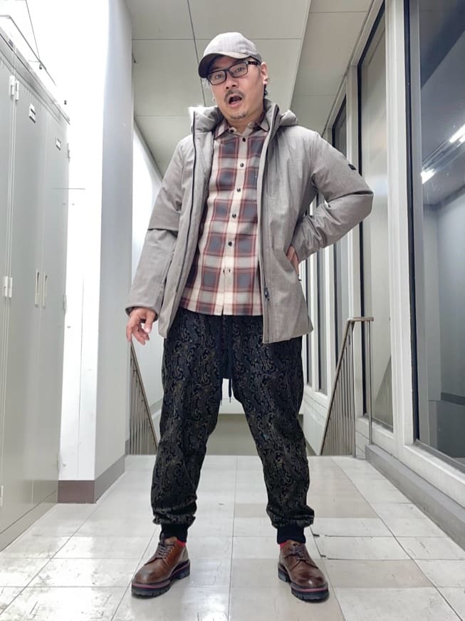 TAKEO KIKUCHIのコンビネーション ベースボール キャップを使ったコーディネートを紹介します。｜Rakuten Fashion(楽天ファッション／旧楽天ブランドアベニュー)5046907