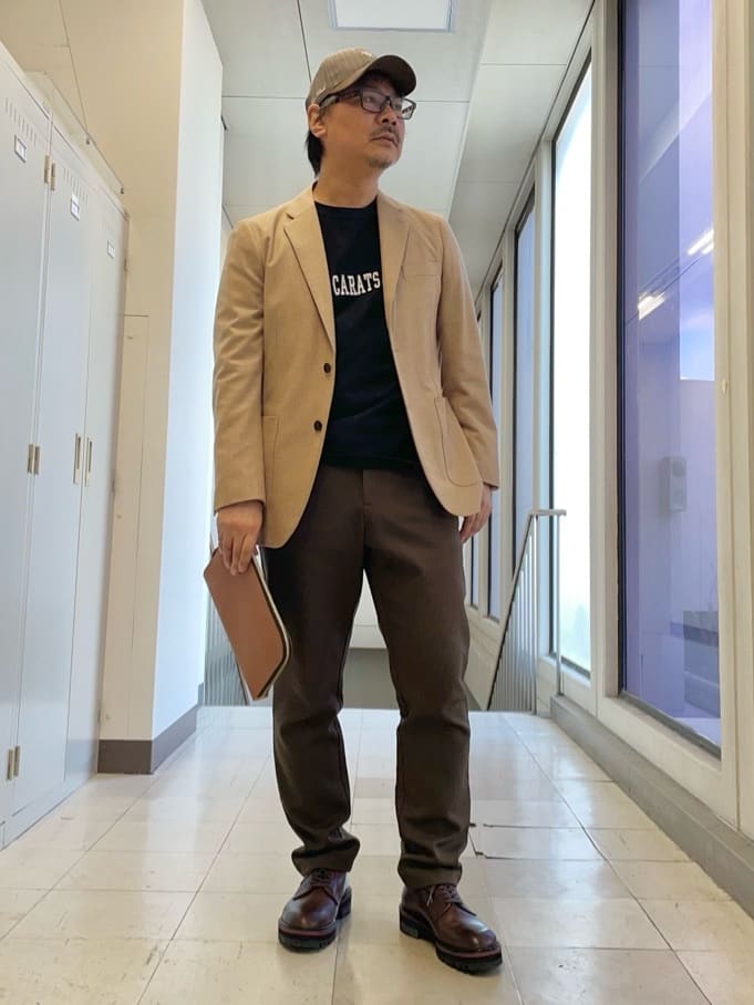 TAKEO KIKUCHIのコンビネーション ベースボール キャップを使ったコーディネートを紹介します。｜Rakuten Fashion(楽天ファッション／旧楽天ブランドアベニュー)5049637