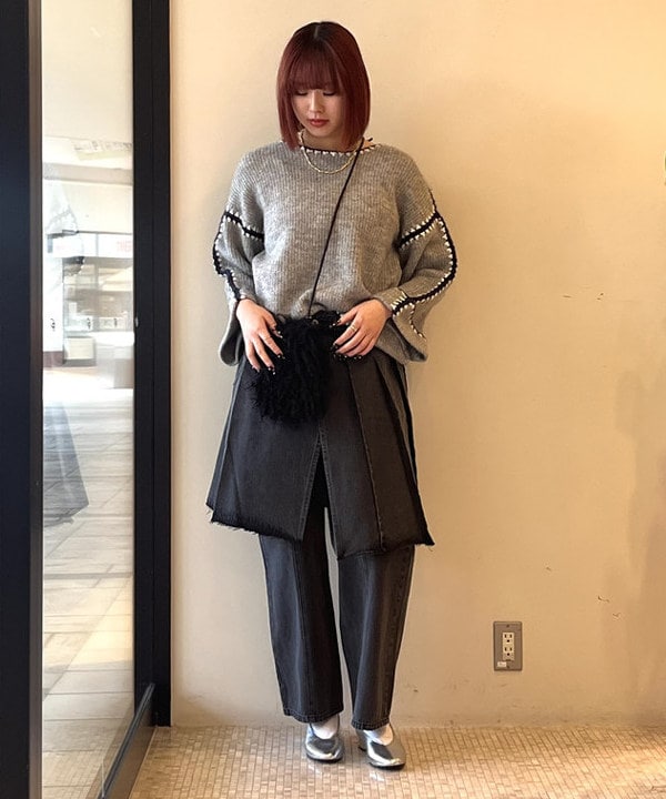 BEAMS WOMENのハンドステッチ プルオーバーを使ったコーディネートを紹介します。｜Rakuten Fashion(楽天ファッション／旧楽天ブランドアベニュー)5051532