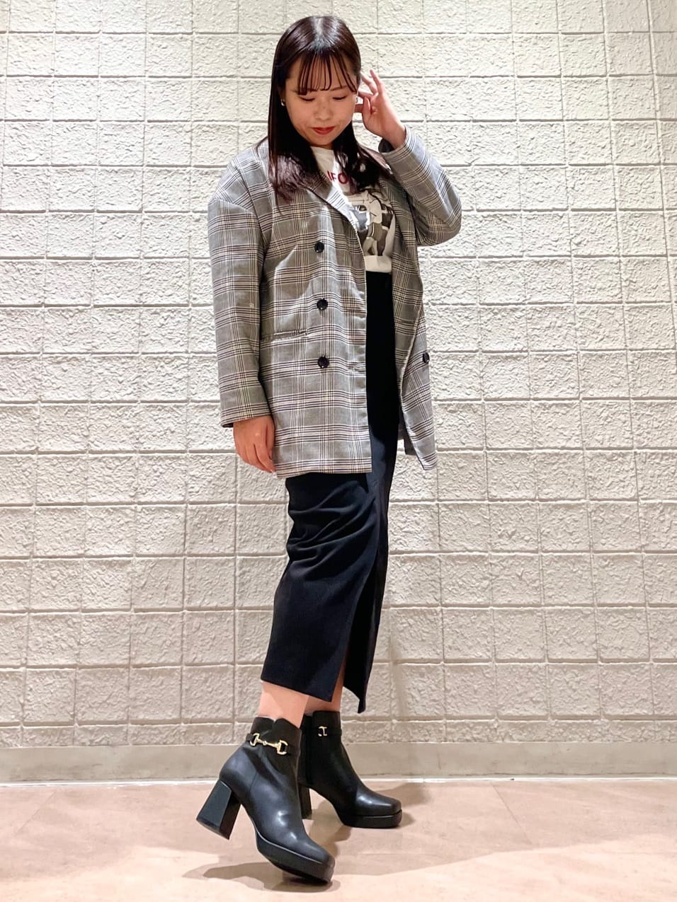 ESPERANZAの\2WAY仕様/スクエアサイドビットブーツを使ったコーディネートを紹介します。｜Rakuten Fashion(楽天ファッション／旧楽天ブランドアベニュー)5052731