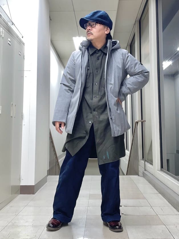 TAKEO KIKUCHIの【ONOFF対応】Super100'sウール ピンヘッド ダウンブルゾンを使ったコーディネートを紹介します。｜Rakuten Fashion(楽天ファッション／旧楽天ブランドアベニュー)5053306