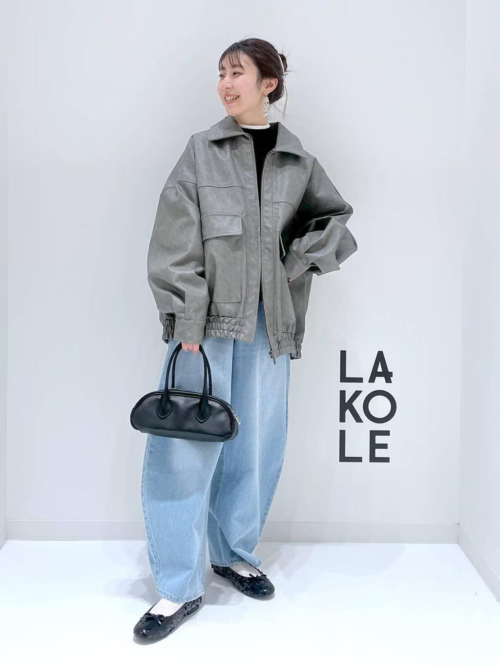 LAKOLEのFLジップブルゾンを使ったコーディネートを紹介します。｜Rakuten Fashion(楽天ファッション／旧楽天ブランドアベニュー)5055978