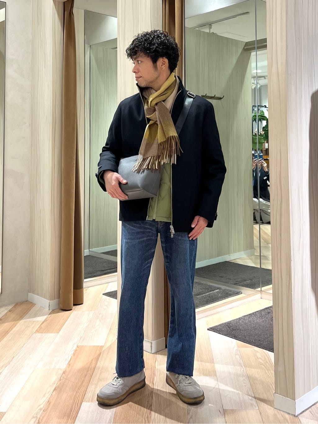 TAKEO KIKUCHIの【軽量アウター】エレクティブ キルト ブルゾンを使ったコーディネートを紹介します。｜Rakuten Fashion(楽天ファッション／旧楽天ブランドアベニュー)5056242