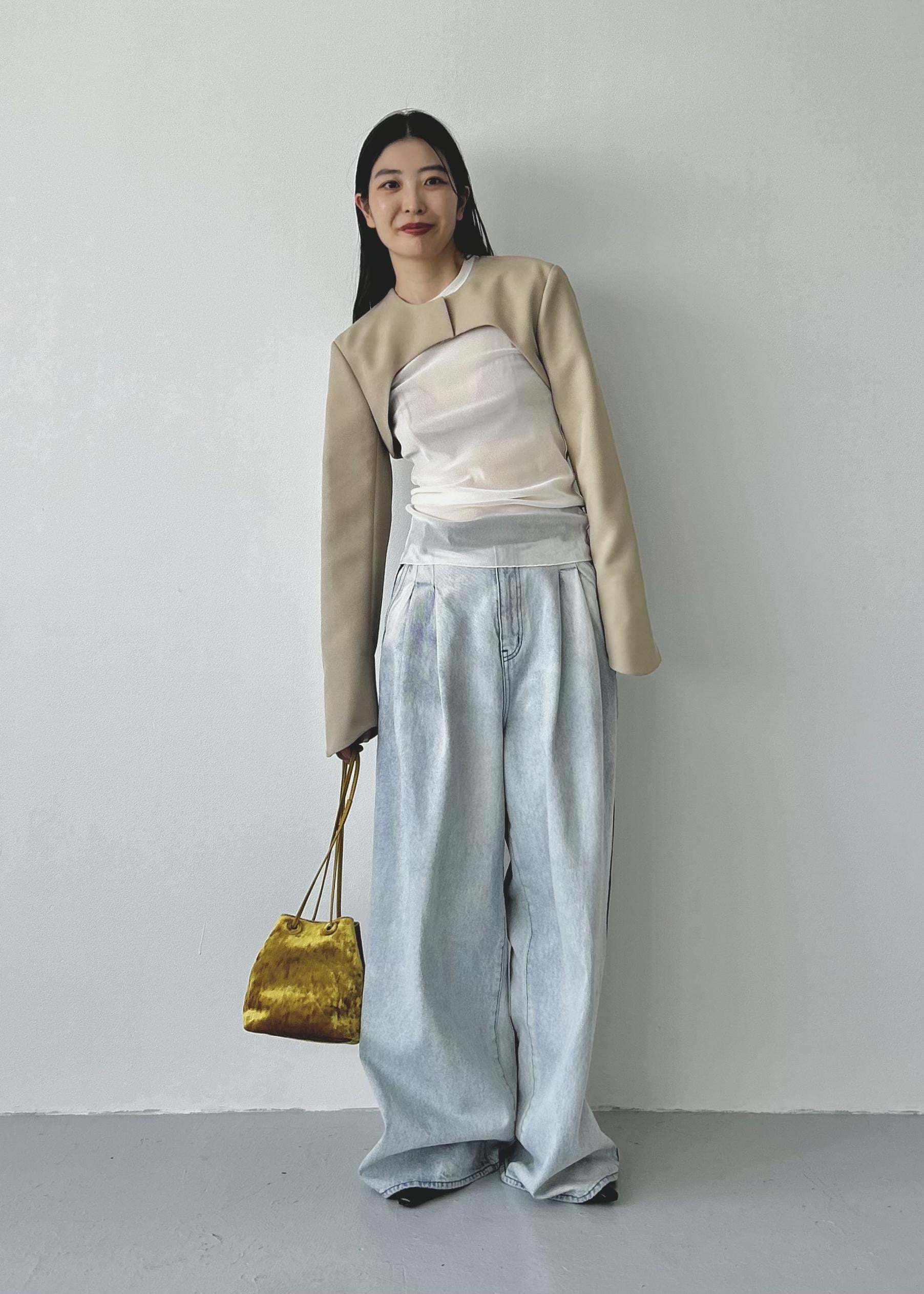 ADAM ET ROPE' | 【新色追加】ジャケットボレロ | Rakuten Fashion