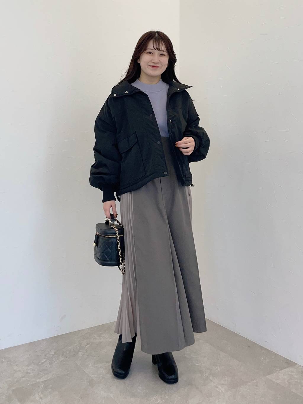 mysty womanの【上西星来さん着用アイテム】ニットストームショートブーツを使ったコーディネートを紹介します。｜Rakuten Fashion(楽天ファッション／旧楽天ブランドアベニュー)5067320