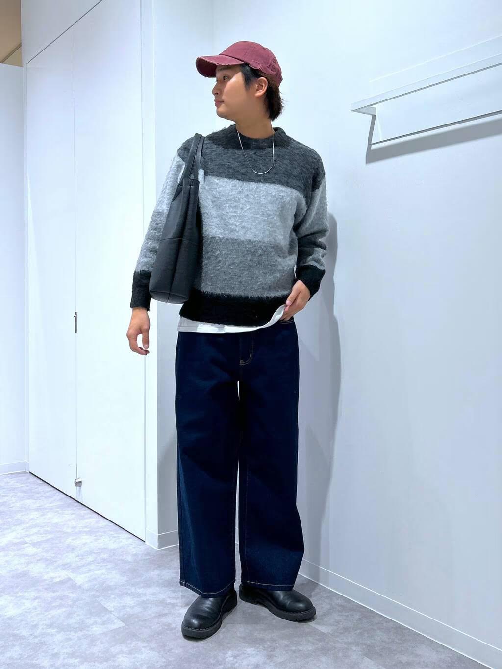 LAKOLEのカラーブロックニットプルオーバーを使ったコーディネートを紹介します。｜Rakuten Fashion(楽天ファッション／旧楽天ブランドアベニュー)5067348