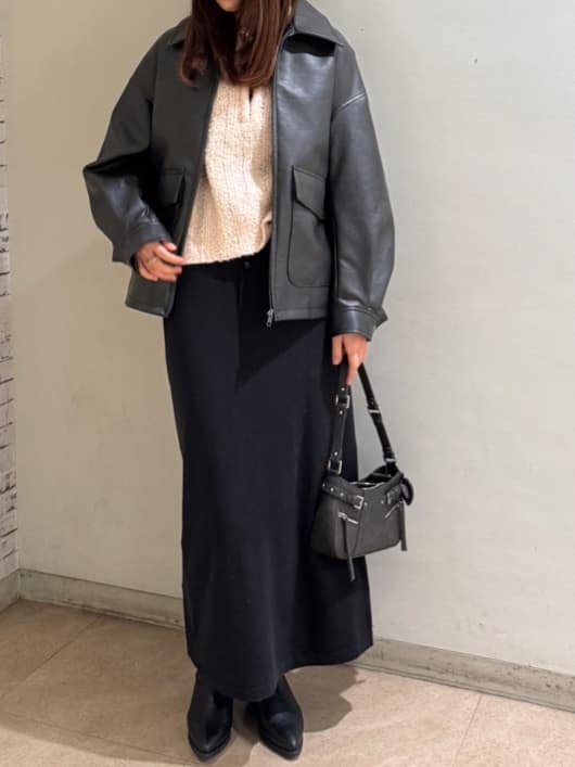 moussy FAUX LEATHER OVER ジャケット MOUSSY | FAUX LEATHER OVER ジャケット (ジャケット ) |SHEL