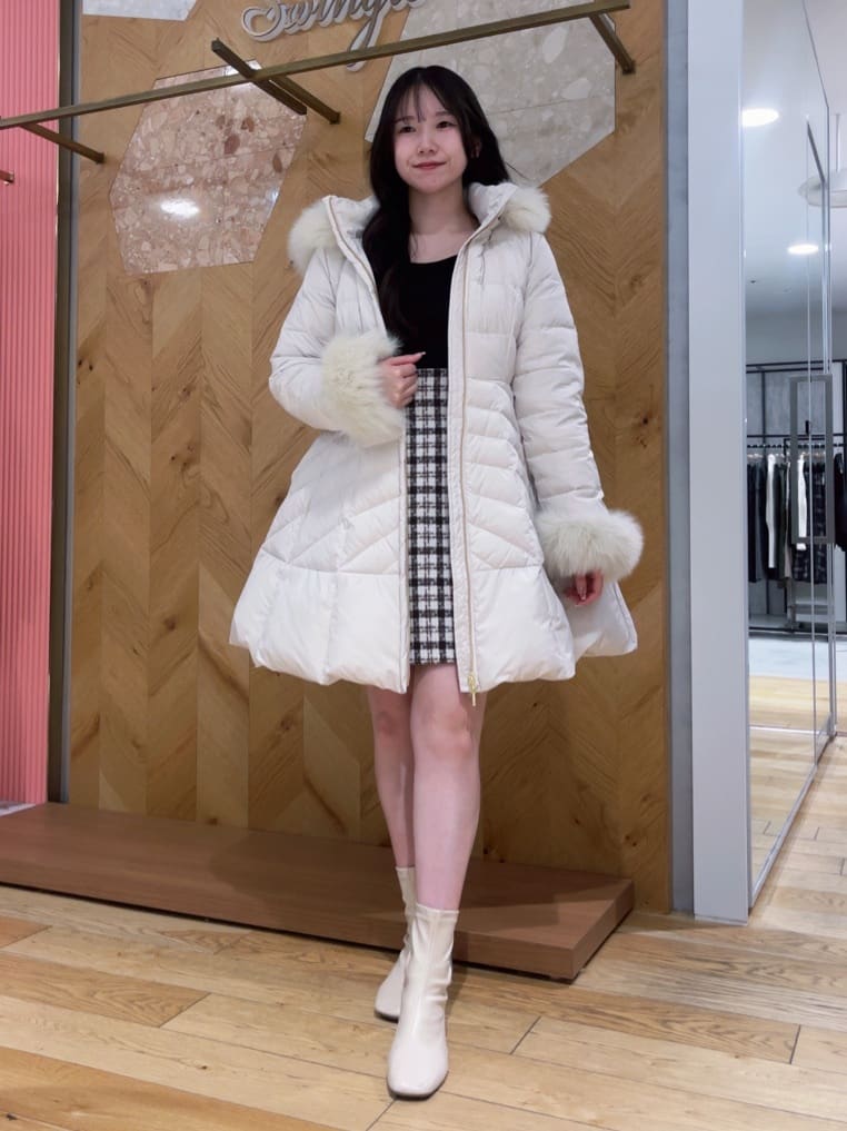 SWINGLE | FOXファー付ドレスダウンコート | Rakuten Fashion(楽天 SWINGLE | FOXファー付ドレスダウンコート | Rakuten Fashion(楽天