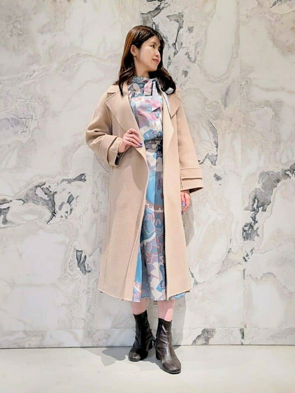 ANAYI | パイルメルトンリバーテーラードコート | Rakuten Fashion
