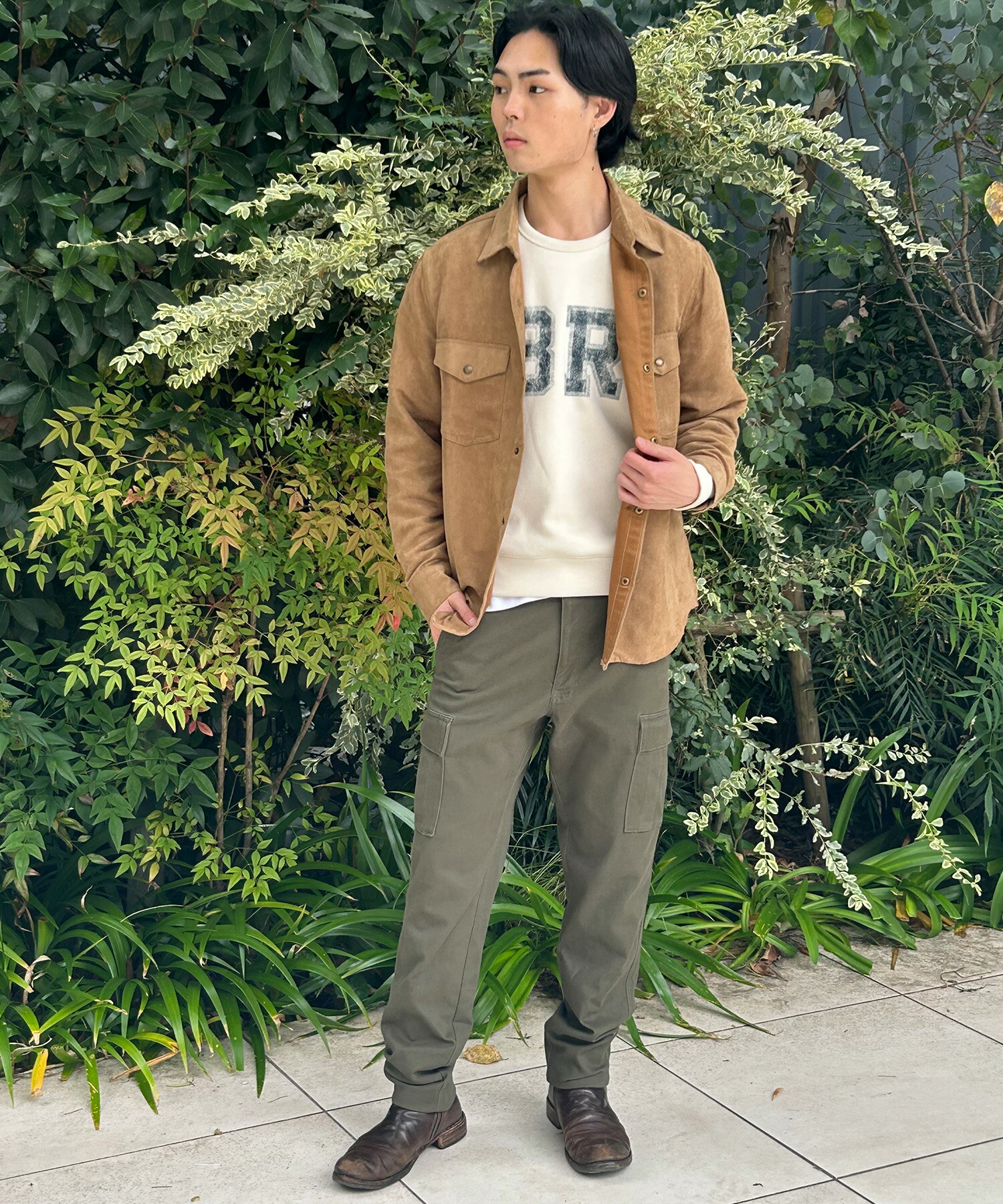 BANANA REPUBLIC FACTORY STORE | (M)日本限定 ロゴスウェットシャツ
