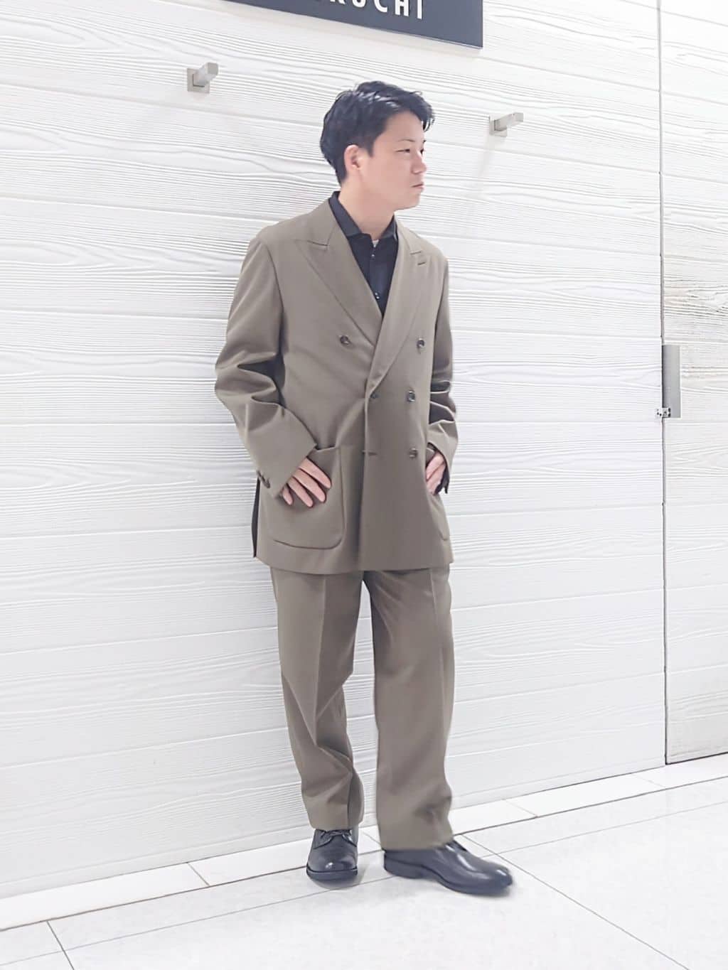 TAKEO KIKUCHIの【THE FLAGSHIP】オンブレーチェック シャツを使ったコーディネートを紹介します。｜Rakuten Fashion(楽天ファッション／旧楽天ブランドアベニュー)5090752