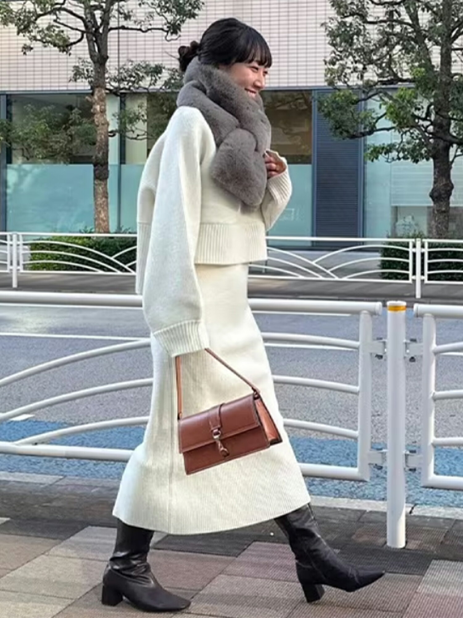 coca | 【新色追加】フェイクファーティペット | Rakuten Fashion(楽天