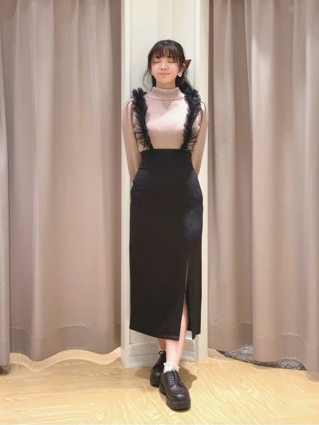 WILLSELECTION | チュールフリルジャンスカ | Rakuten Fashion(楽天