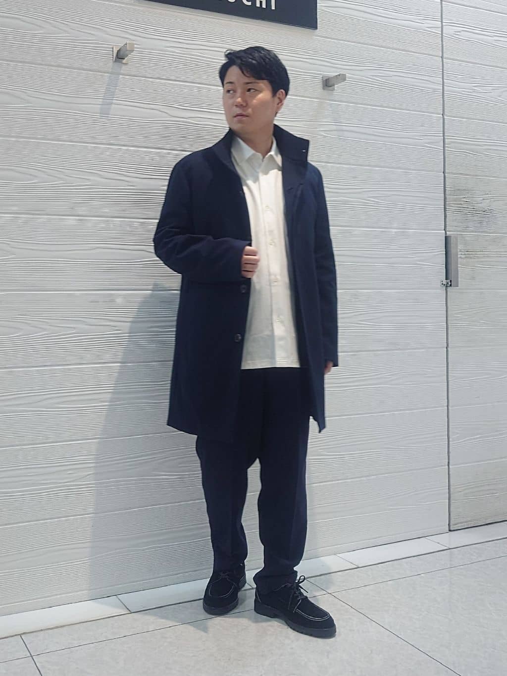 TAKEO KIKUCHI | 【ダウンライナー付】メランジ スタンドカラー コート