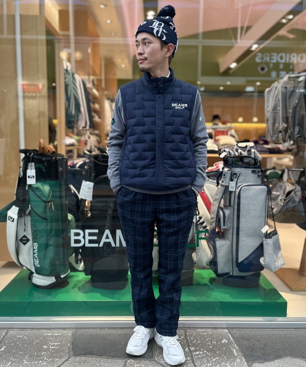 BEAMS GOLF | PURPLE LABEL / 接結ダウンベスト | Rakuten Fashion