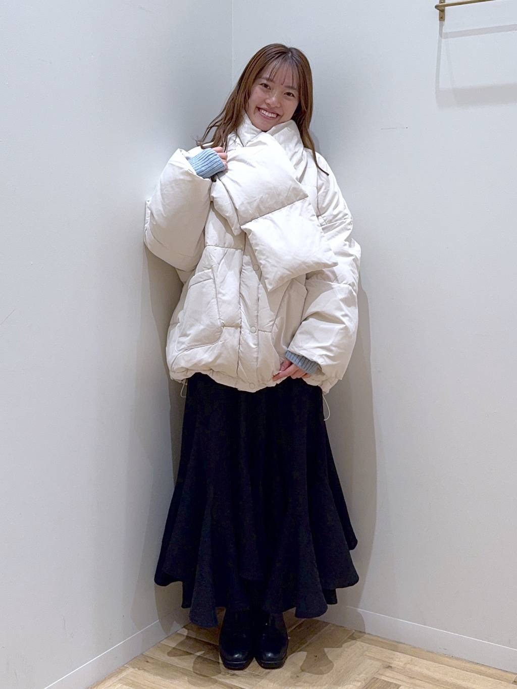 mysty womanの【上西星来さん着用アイテム】ニットストームショートブーツを使ったコーディネートを紹介します。｜Rakuten Fashion(楽天ファッション／旧楽天ブランドアベニュー)5105413