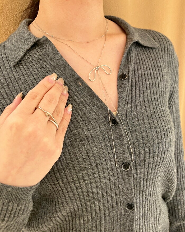 ete | [レイヤード] PT900 ハーフエタニティ リング | Rakuten Fashion
