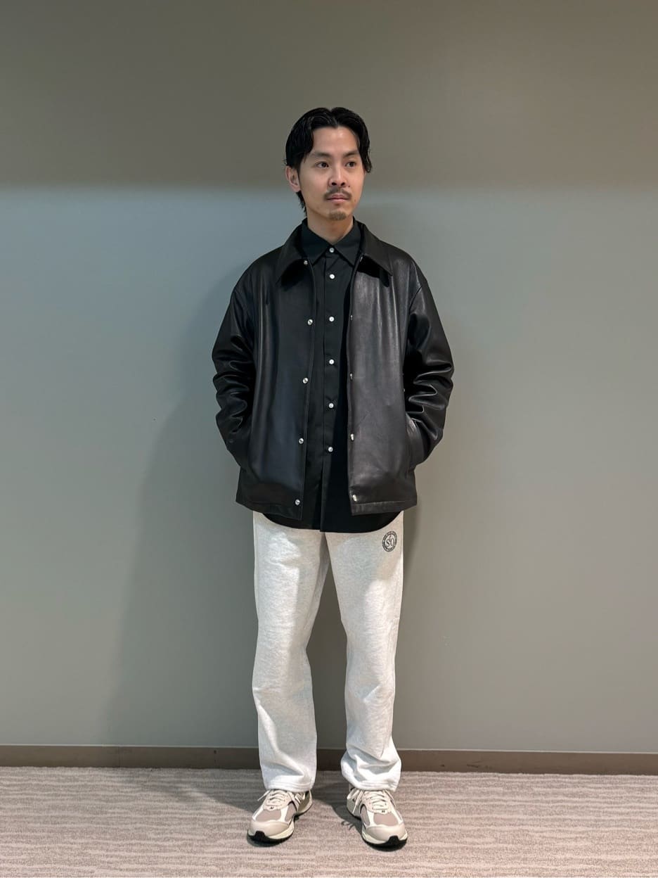 BEAUTY&YOUTH UNITED ARROWS レザーコーチジャケット （Upper Field 