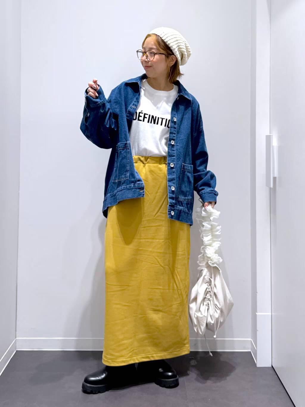 LAKOLEの裏起毛ジョーゼットスカートを使ったコーディネートを紹介します。｜Rakuten Fashion(楽天ファッション／旧楽天ブランドアベニュー)5118559