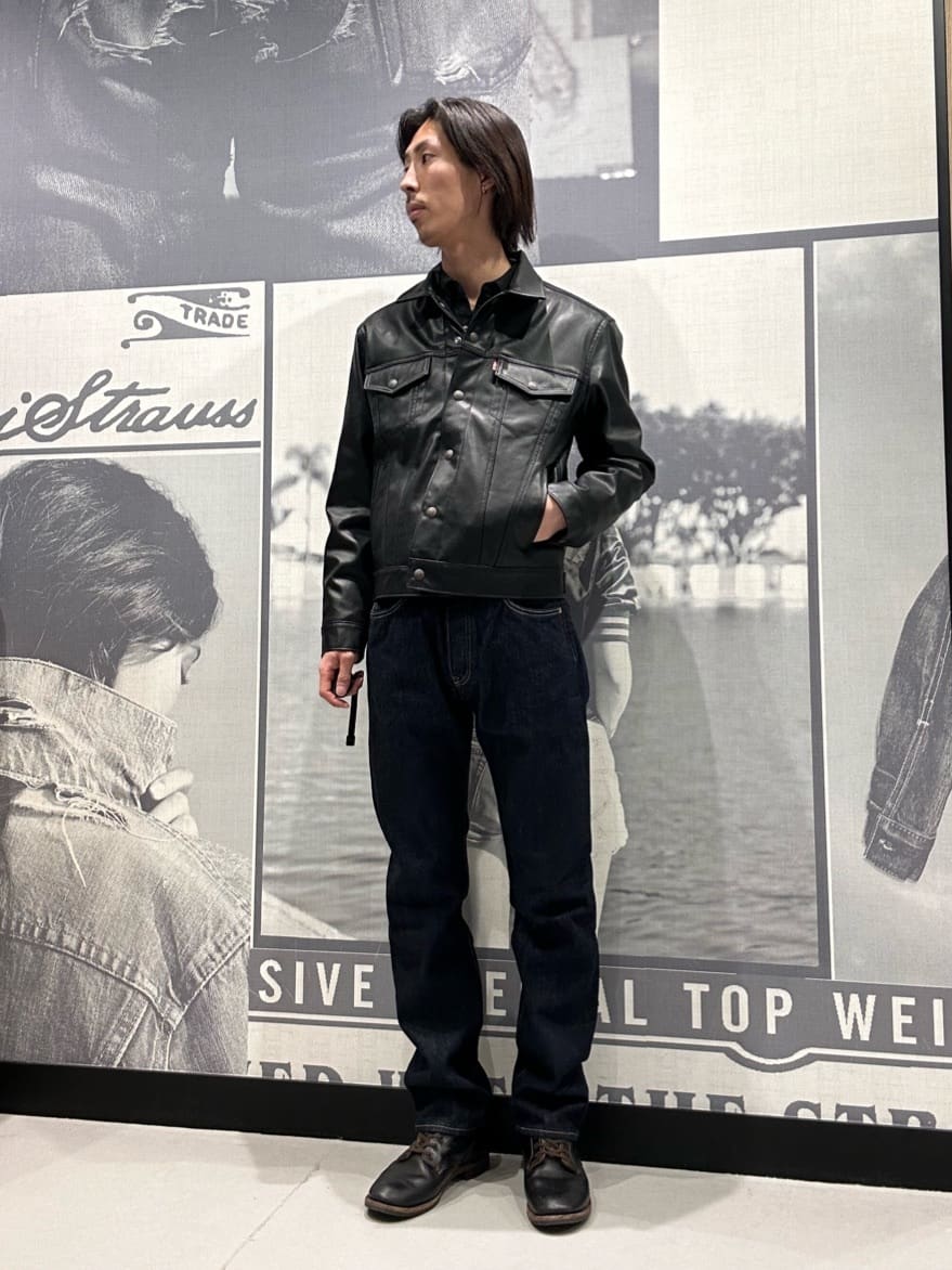 Levi's | JAPAN LIMITED LEATHER TRUCKER JACKET | Rakuten Fashion