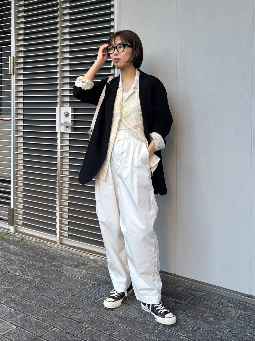 FRAMeWORK | コットンイージータックバレルパンツ | Rakuten Fashion