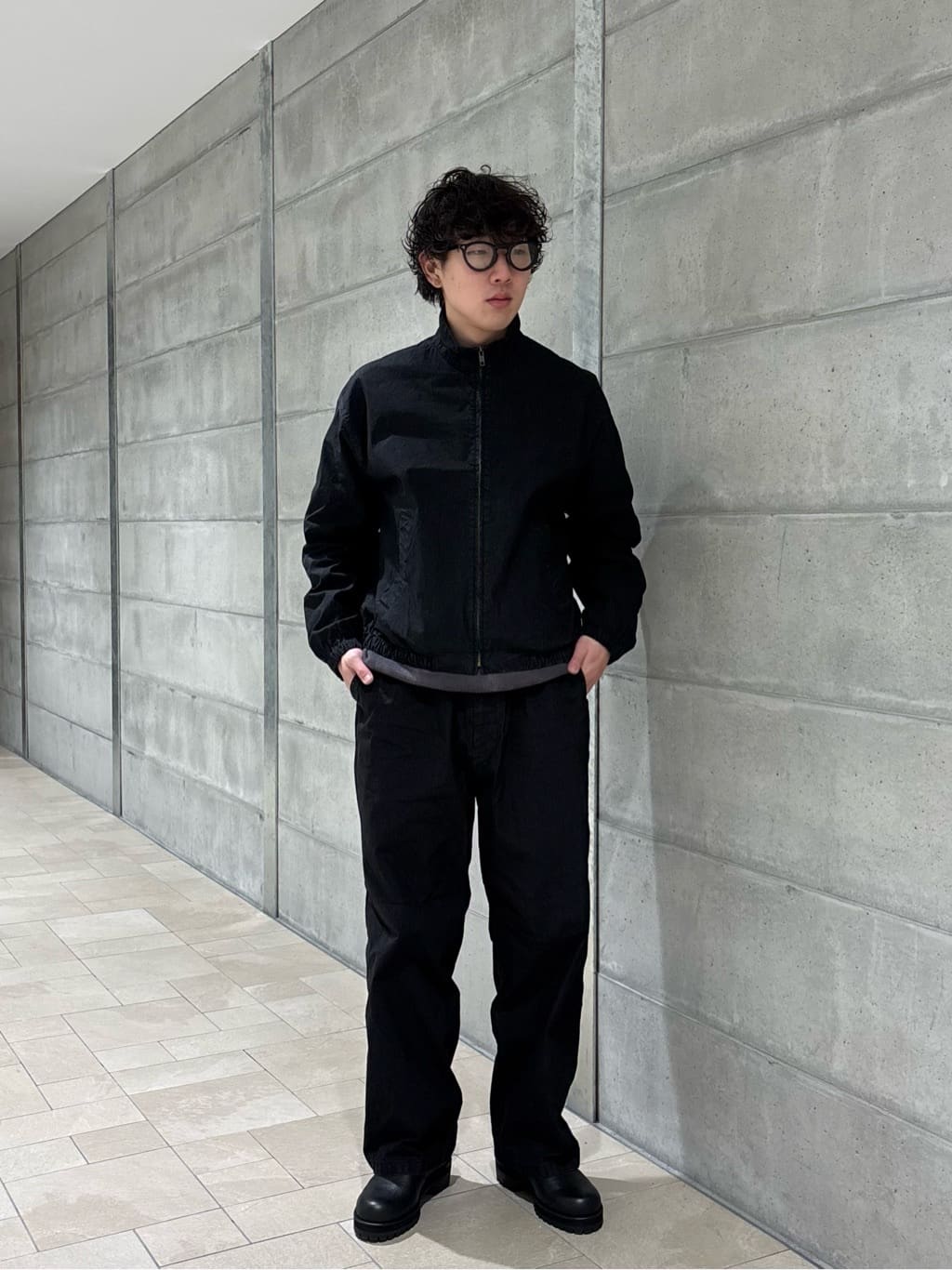 UNITED ARROWS LTD. OUTLET | LUMPY コットンナイロン スタンドカラー