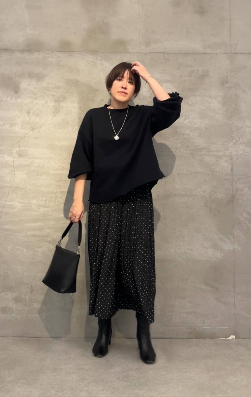 BEARDSLEY | ドットシワシフォンギャザーパンツ | Rakuten Fashion