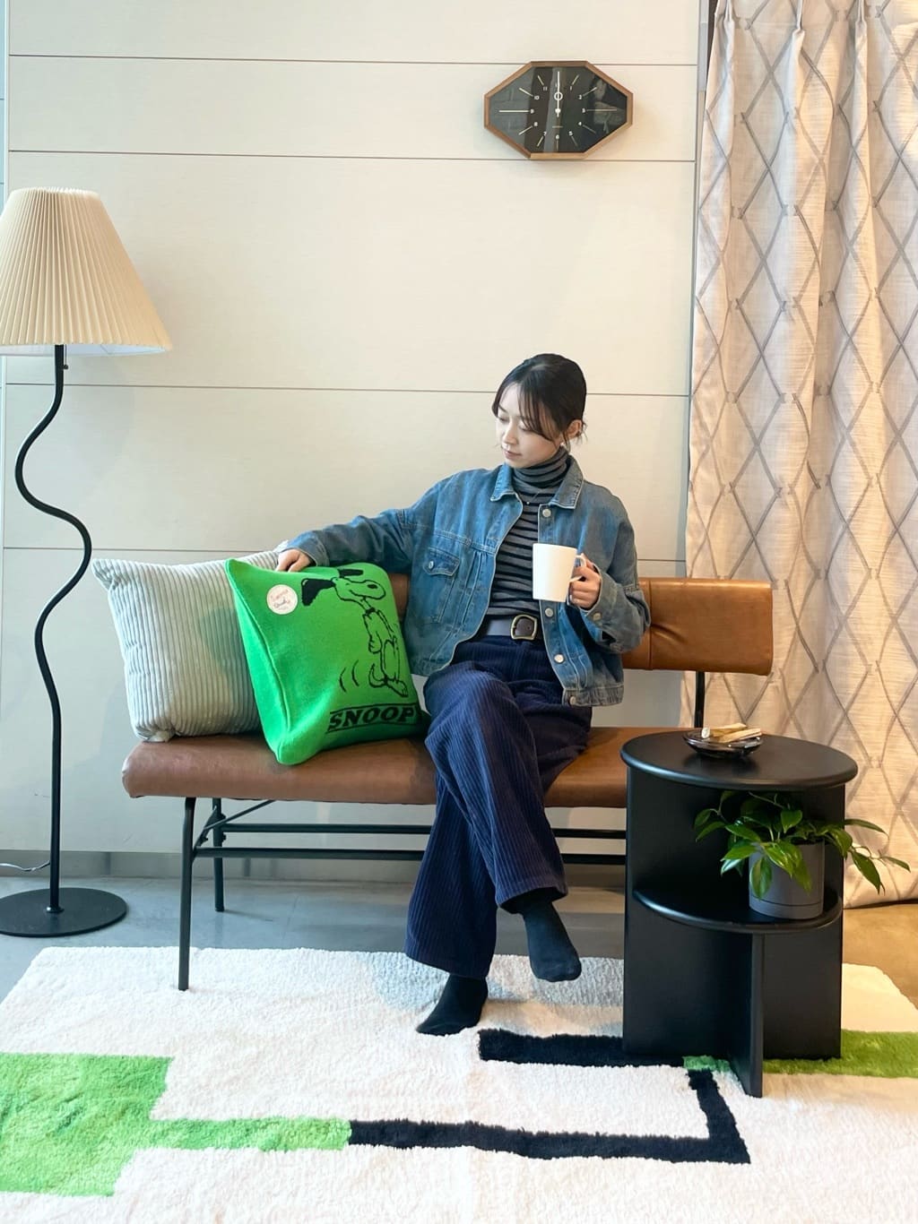 journal standard Furnitureの★Bellmonte Wall clock 壁掛け 時計を使ったコーディネートを紹介します。｜Rakuten Fashion(楽天ファッション／旧楽天ブランドアベニュー)5144263