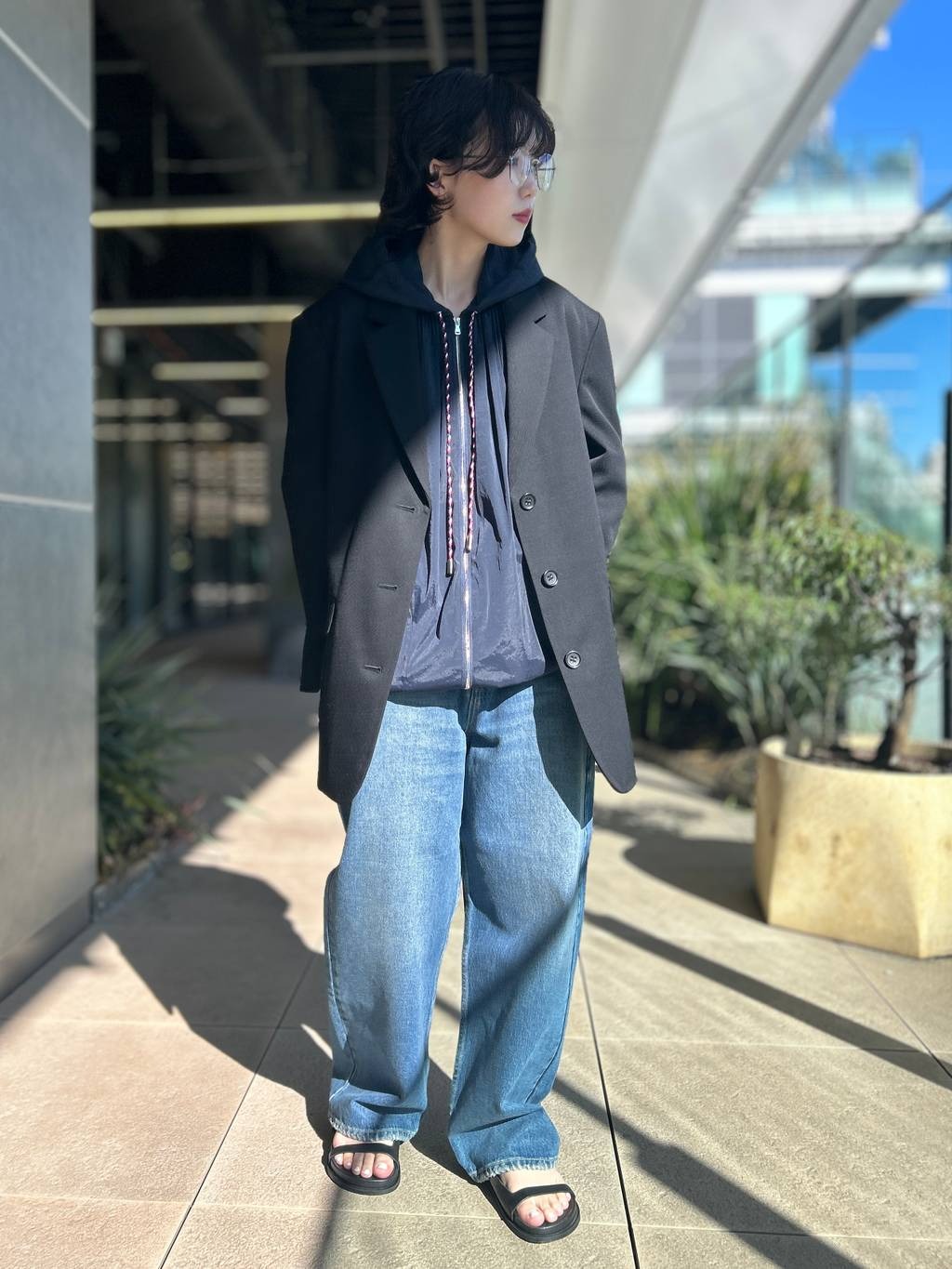 tomochiさん専用/Curensology/ナイロンシアーブルゾン/ネイビー Curensology | <5AWARENESS>ナイロンシアーブルゾン | Rakuten Fashion