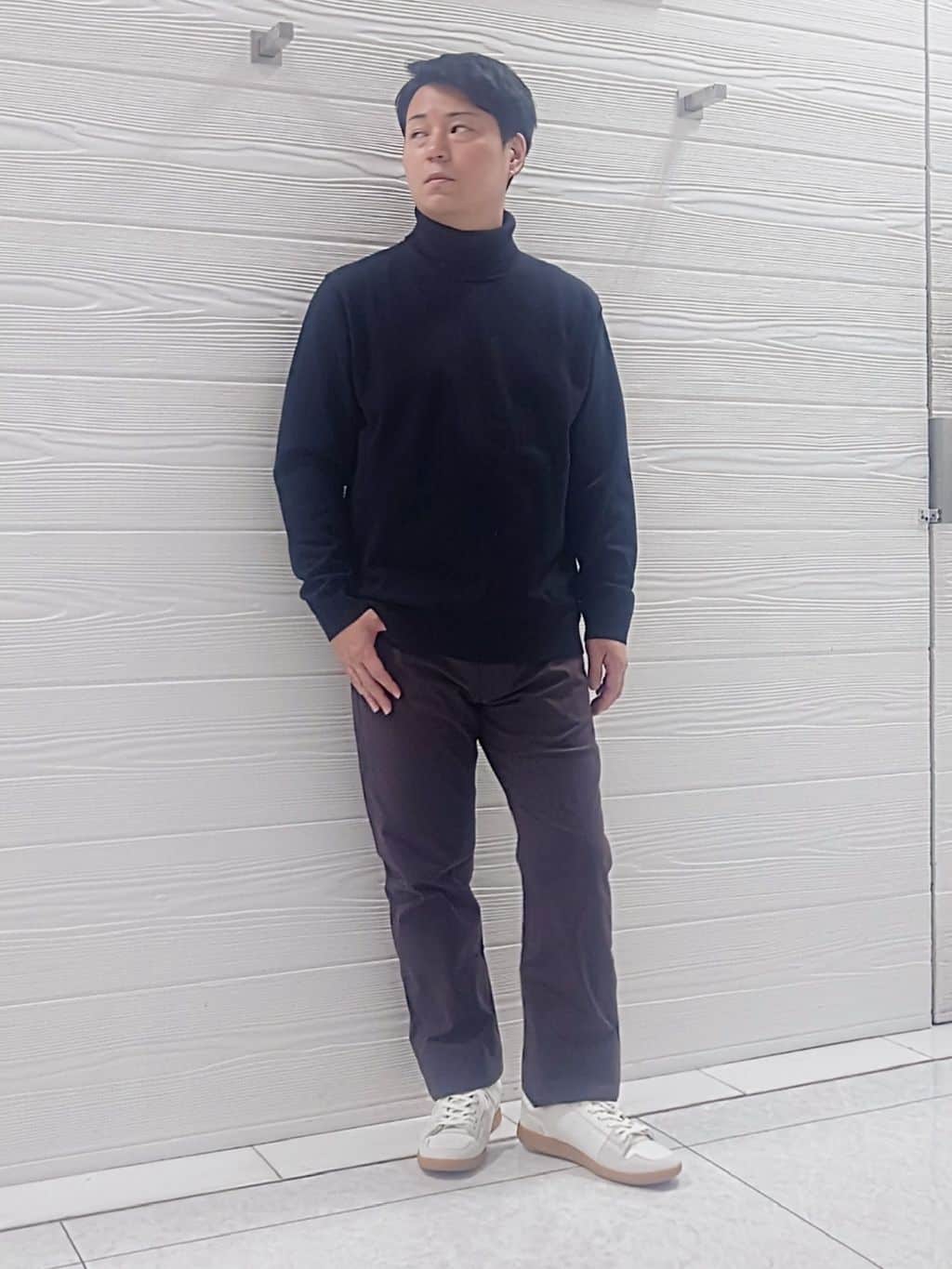 TAKEO KIKUCHIの【Made in JAPAN】播州織 ストレッチ パンツを使ったコーディネートを紹介します。｜Rakuten Fashion(楽天ファッション／旧楽天ブランドアベニュー)5146440