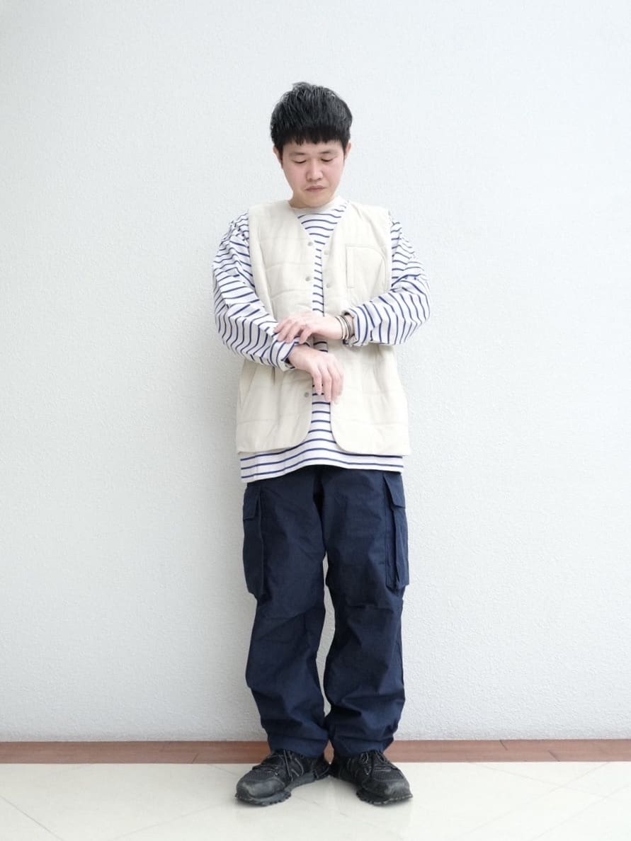 Snow PeakのFlexible Insulated Vestを使ったコーディネートを紹介します。｜Rakuten Fashion(楽天ファッション／旧楽天ブランドアベニュー)5147407