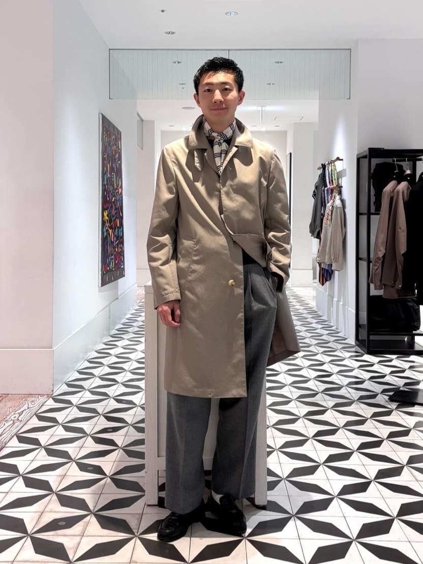 別注 Mackintoshマッキントッシュ ステンカラーコートDUNKELD 38