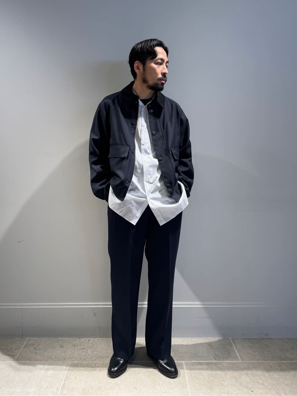 【Tomorrowland別注】 Barbour Spey ウールブルゾン Tomorrowland別注】 Barbour Spey ウールブルゾン