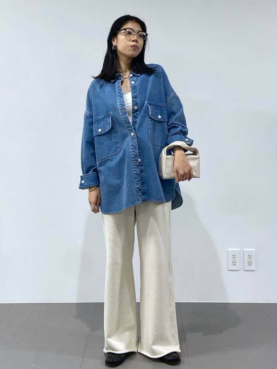 BABYLONE | デニムビッグシャツ | Rakuten Fashion(楽天ファッション