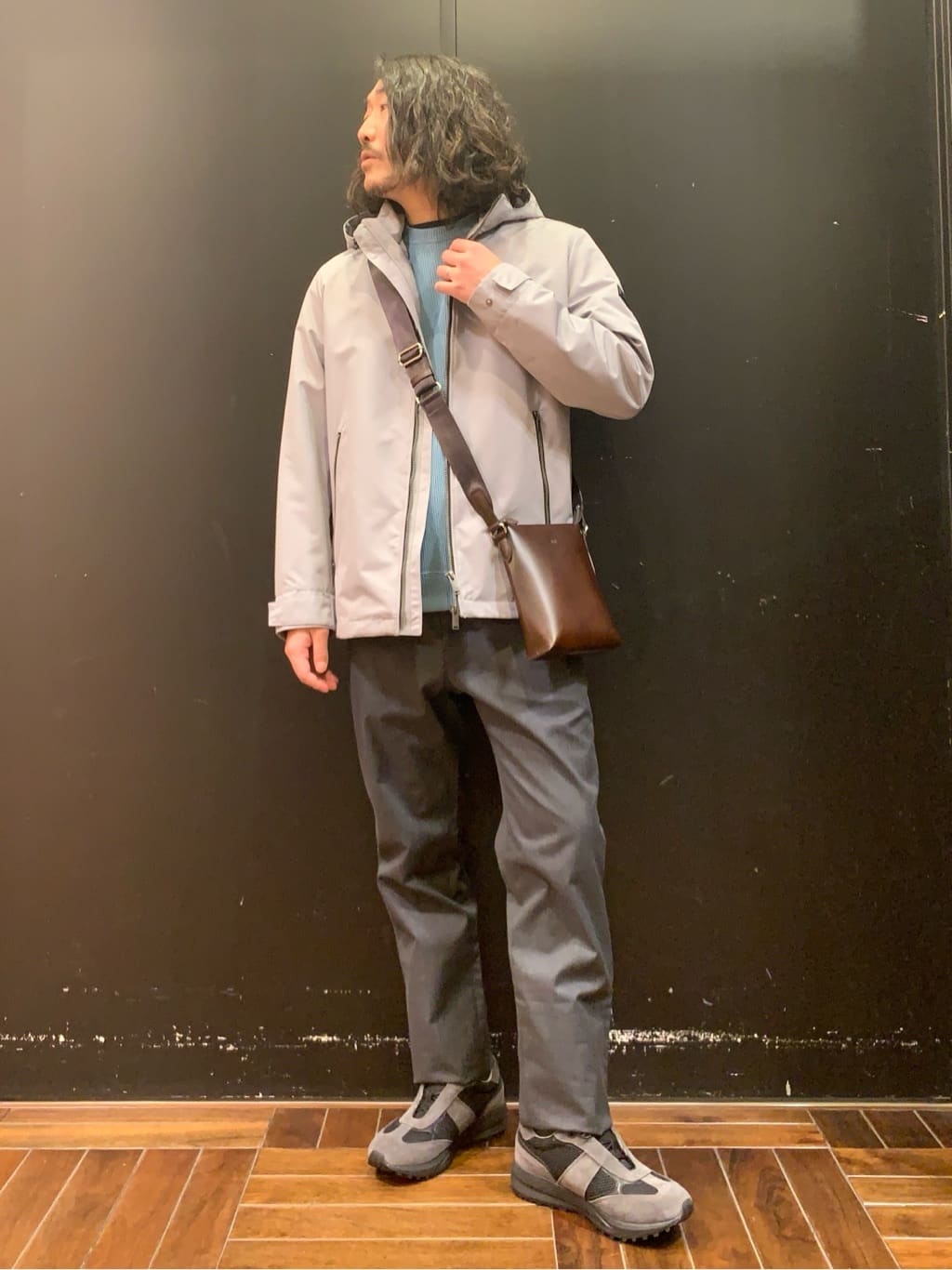 TAKEO KIKUCHIの【軽量アウター】エレクティブ シェル ブルゾンを使ったコーディネートを紹介します。｜Rakuten Fashion(楽天ファッション／旧楽天ブランドアベニュー)5152061