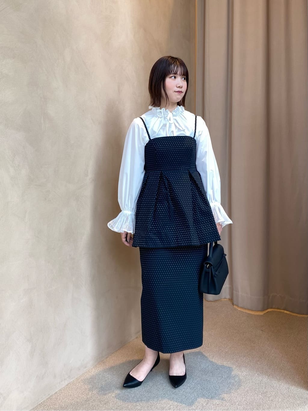 UNITED ARROWS LTD. OUTLET | ドット ジャガード タイトスカート