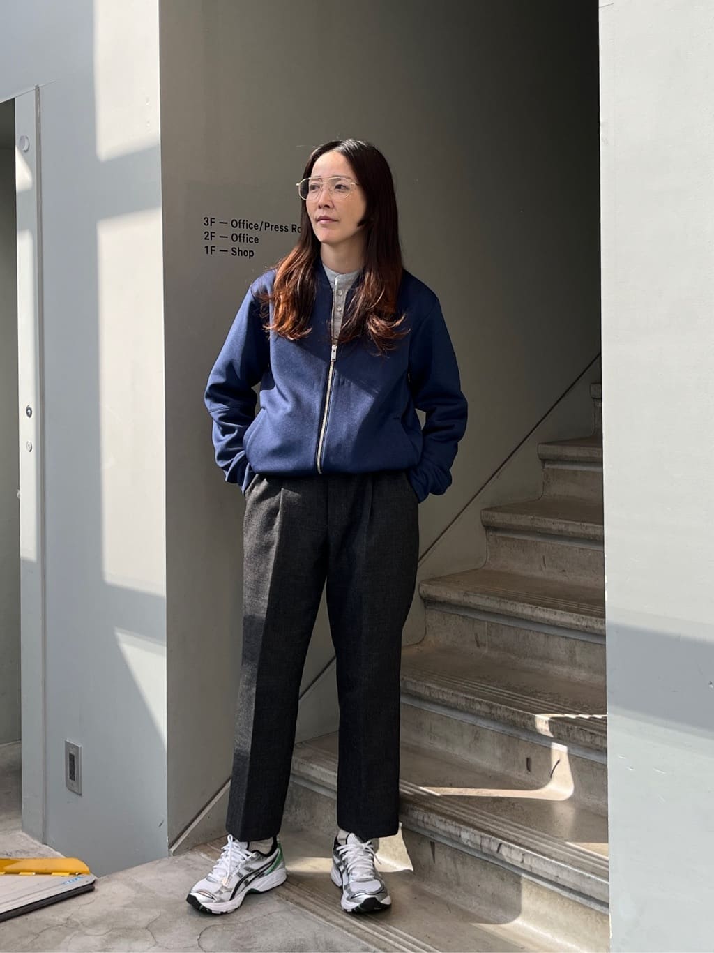TAKEO KIKUCHIのメランジ ダンボール ジップ ブルゾンを使ったコーディネートを紹介します。｜Rakuten Fashion(楽天ファッション／旧楽天ブランドアベニュー)5162057