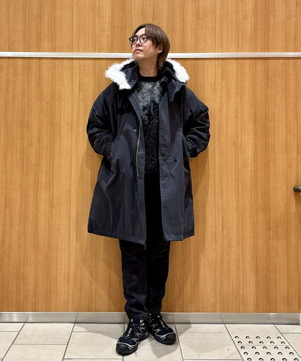 BEAMS HEARTのシャギー マーブル クルー ニット 25SSを使ったコーディネートを紹介します。｜Rakuten Fashion(楽天ファッション／旧楽天ブランドアベニュー)5162487