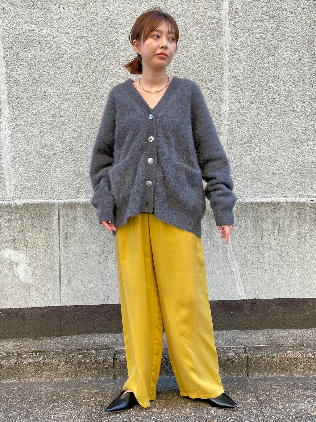 1er Arrondissementの【新色登場】キュプラフィブリルイージーパンツを使ったコーディネートを紹介します。｜Rakuten Fashion(楽天ファッション／旧楽天ブランドアベニュー)5175544