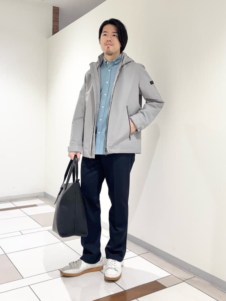 TAKEO KIKUCHIの【軽量アウター】エレクティブ シェル ブルゾンを使ったコーディネートを紹介します。｜Rakuten Fashion(楽天ファッション／旧楽天ブランドアベニュー)5175573